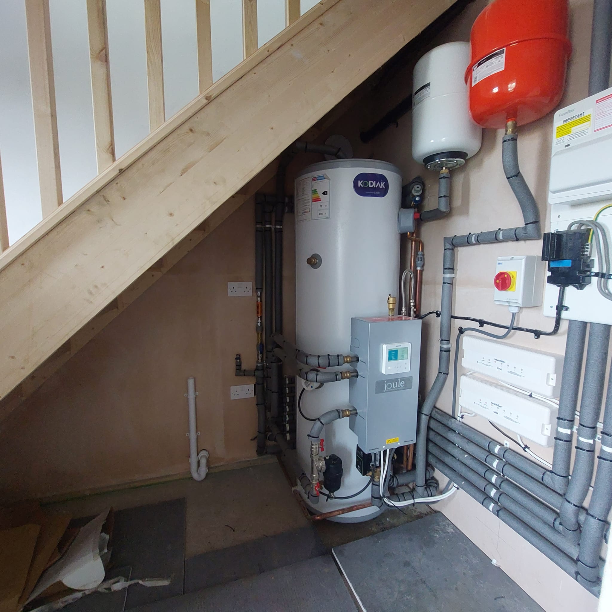 Air Source Heat Pump Installation By Transcrew Heating & Cooling Technologies Limited