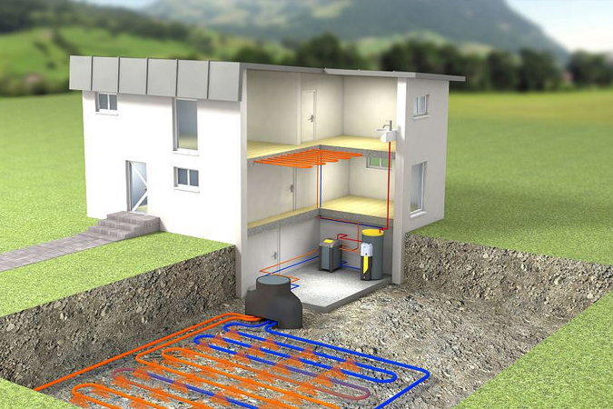 Ground Source Heat Pump Installation