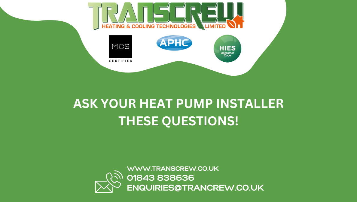 What to ask your heat pump installer