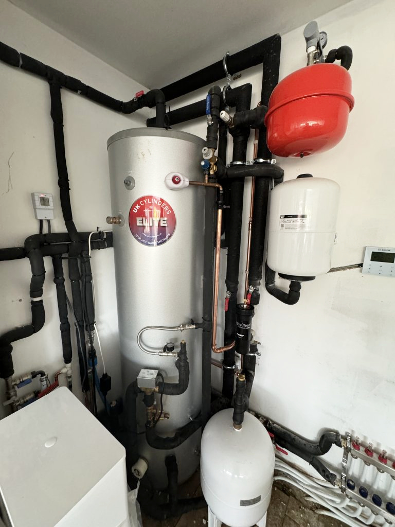 UK Cylinders for Air Source Heat Pump job in Kent