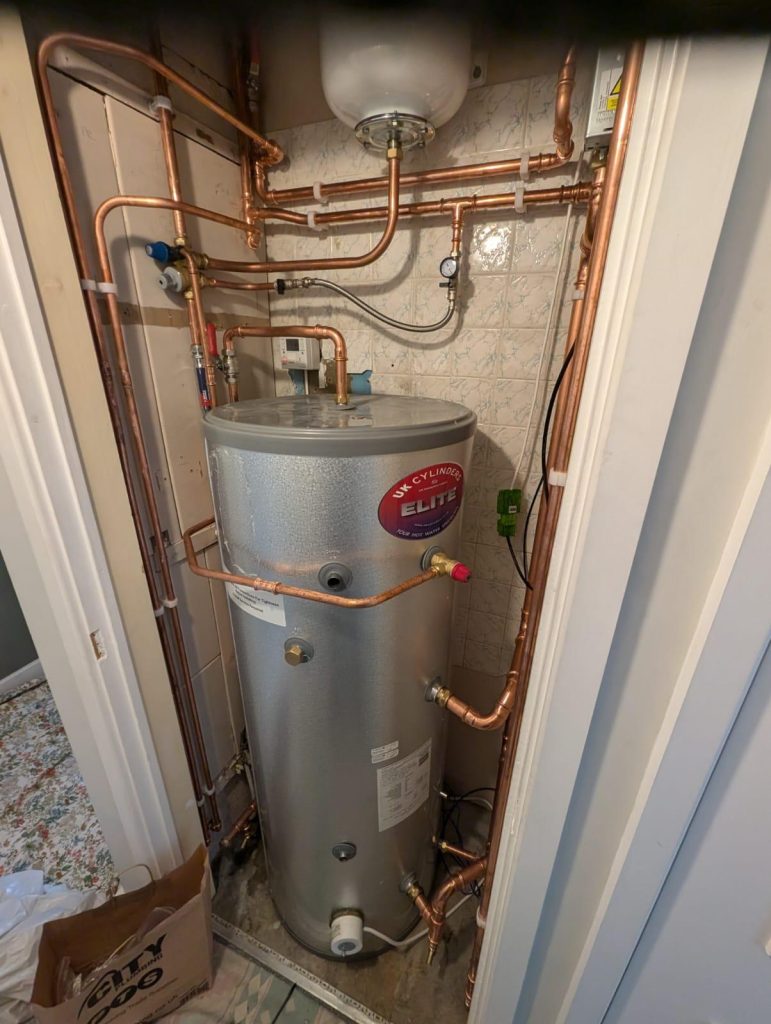 UK Cylinders Installation in Dover for Air Source Heat Pump Installation